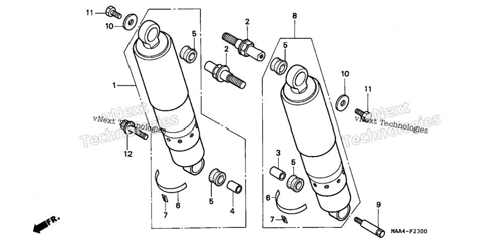 Rear Shock Absorber