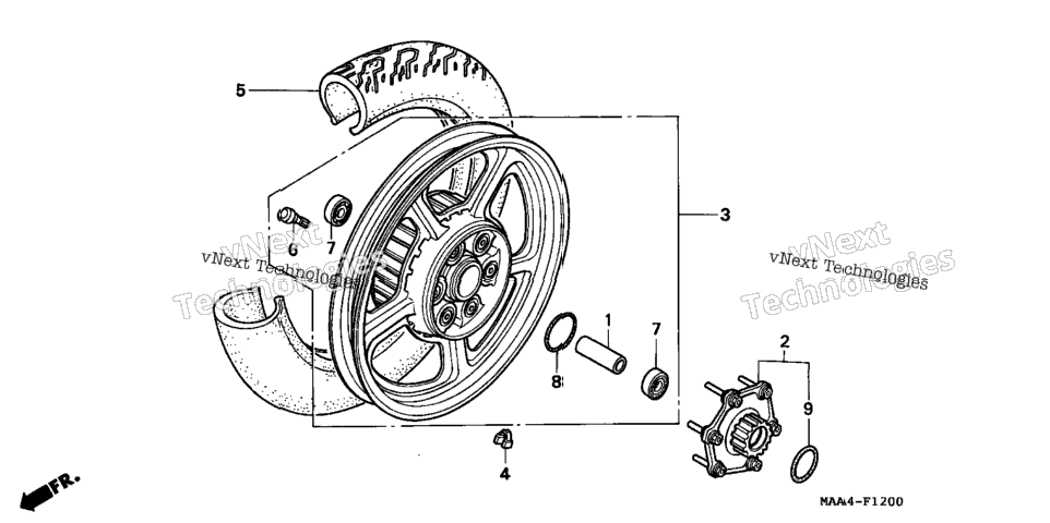 Rear Wheel