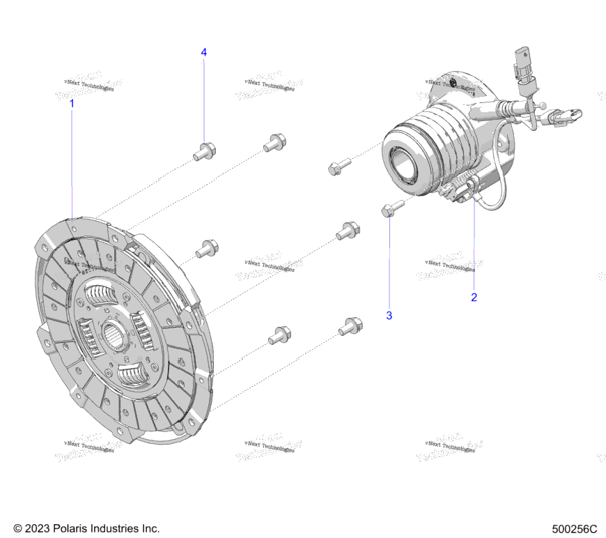 Drive Train, Clutch Asm. Auto T24aaphd