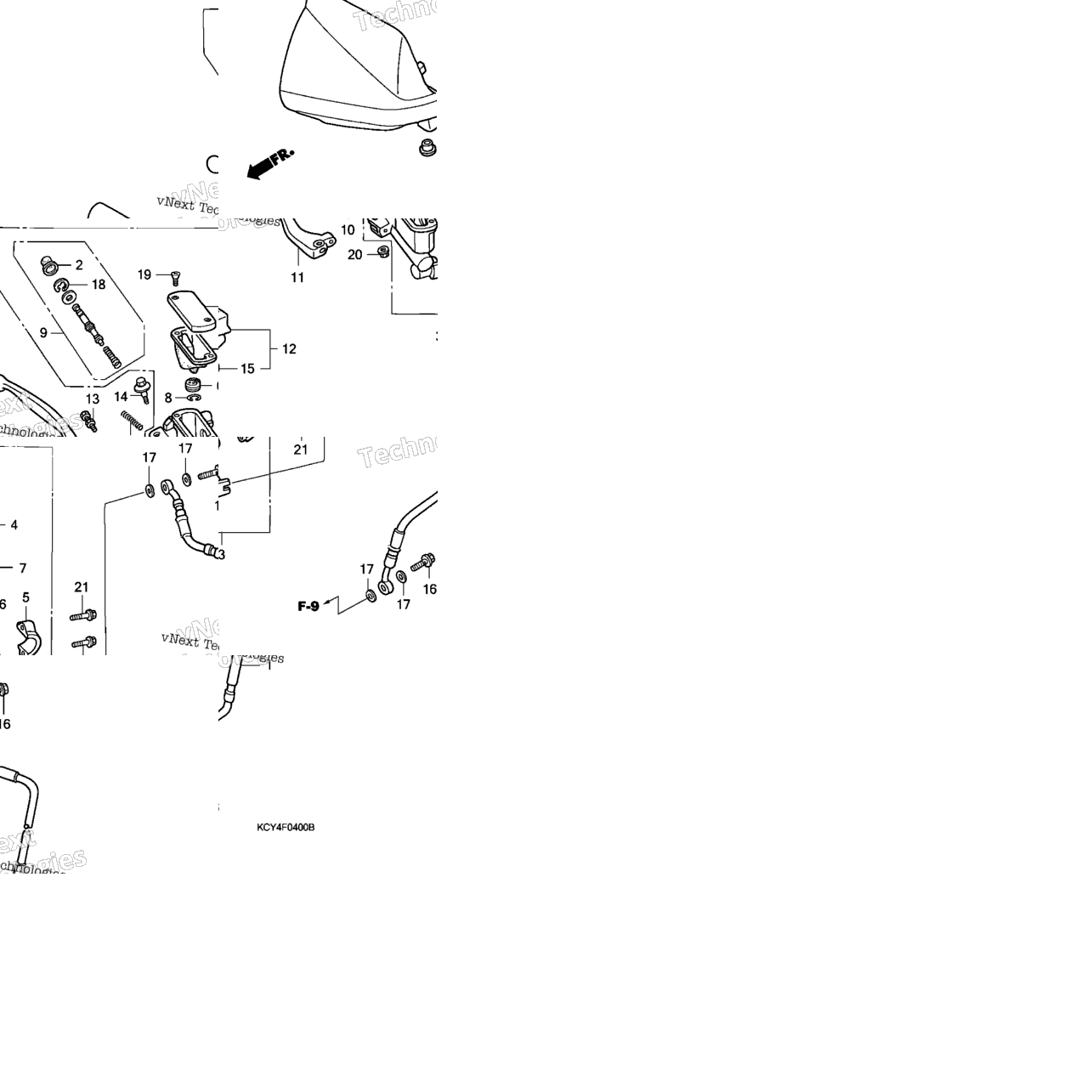 Front Brake Master Cylinder