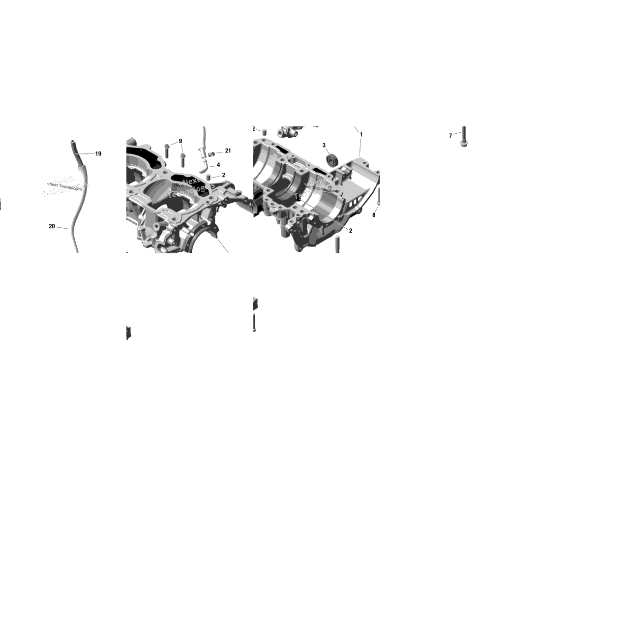 Rotax - Crankcase