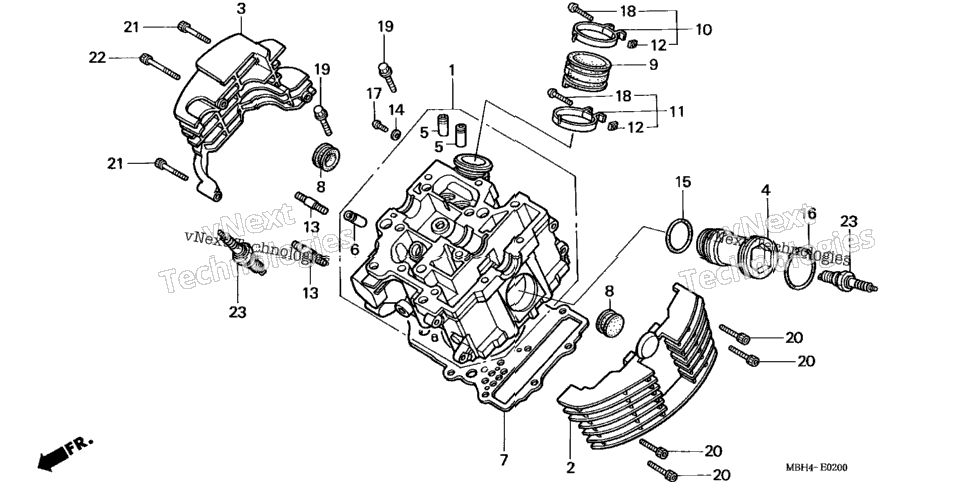 Cylinder Head (Fr.)