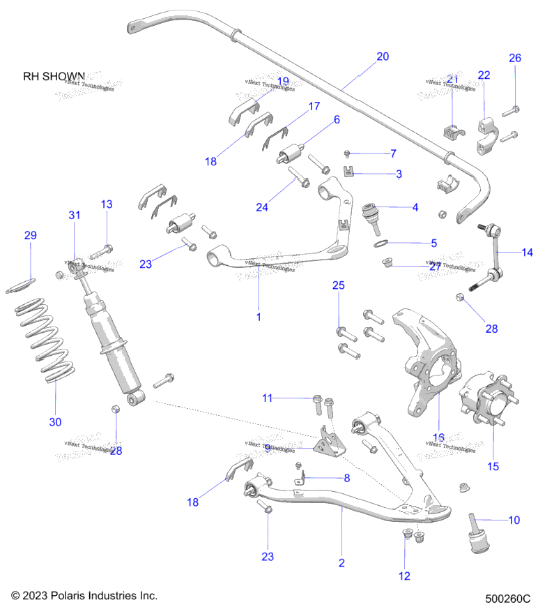 Suspension, Front Asm