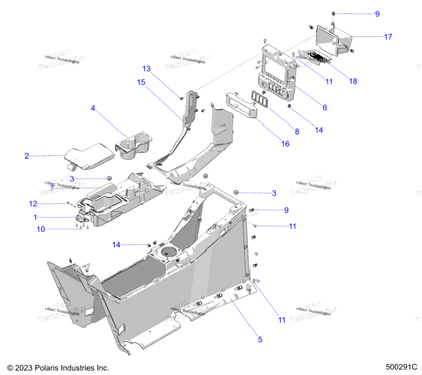 Body, Center Console