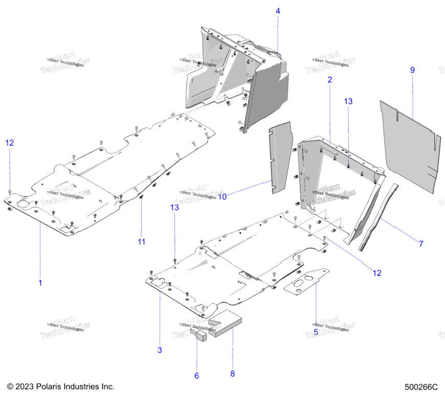 Body, Floor Asm