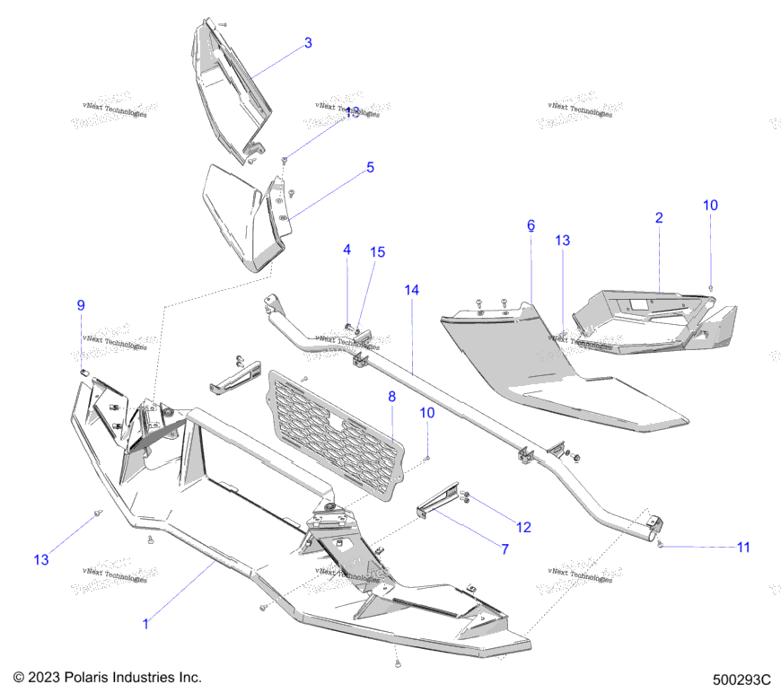 Body, Front Wing