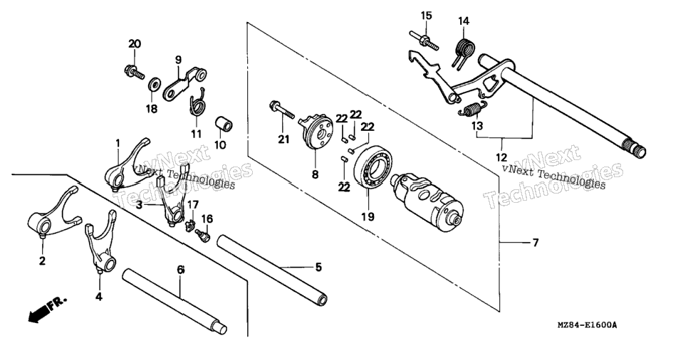 Gearshift Drum