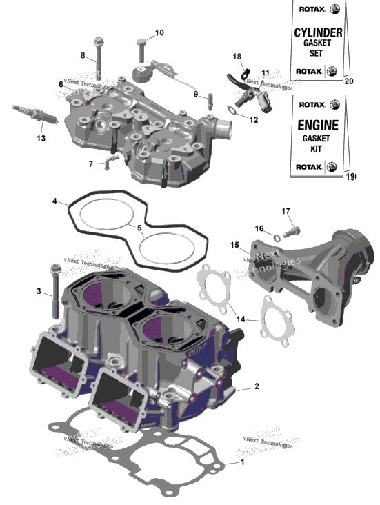 Rotax - Cylinder