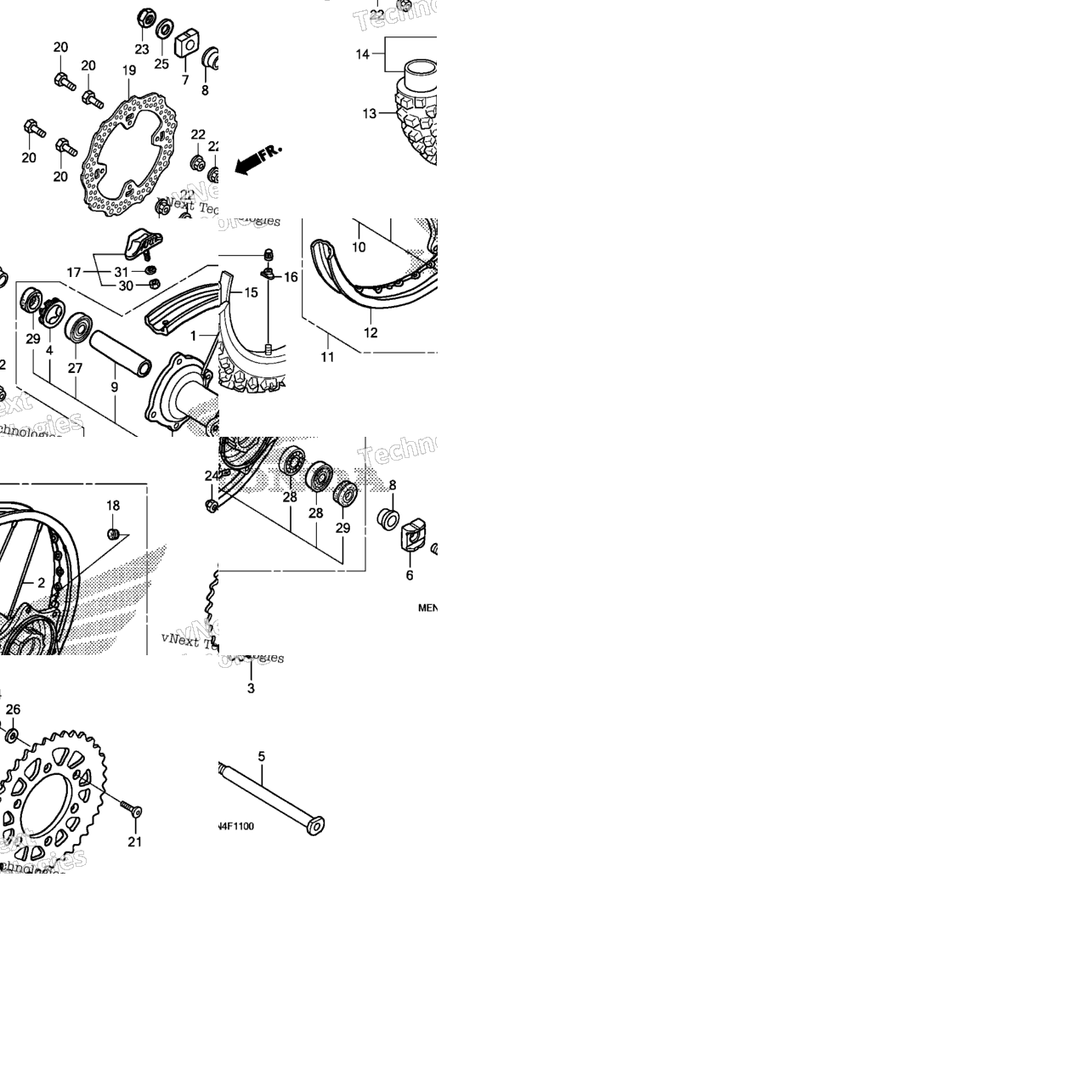 Rear Wheel
