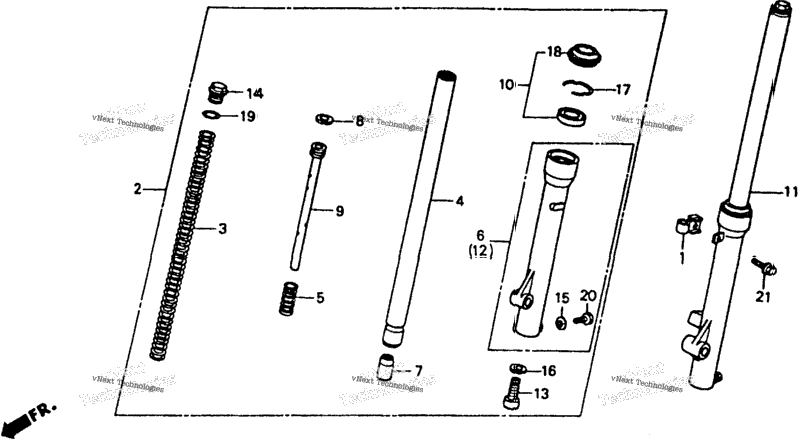Front Fork 85-87