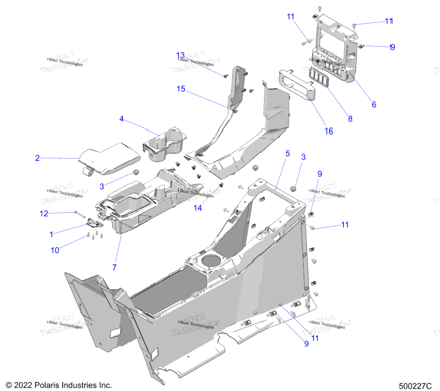 Body, Center Console