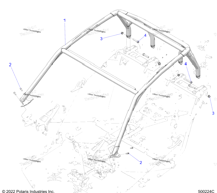 Chassis, Excursion Top, Mounting