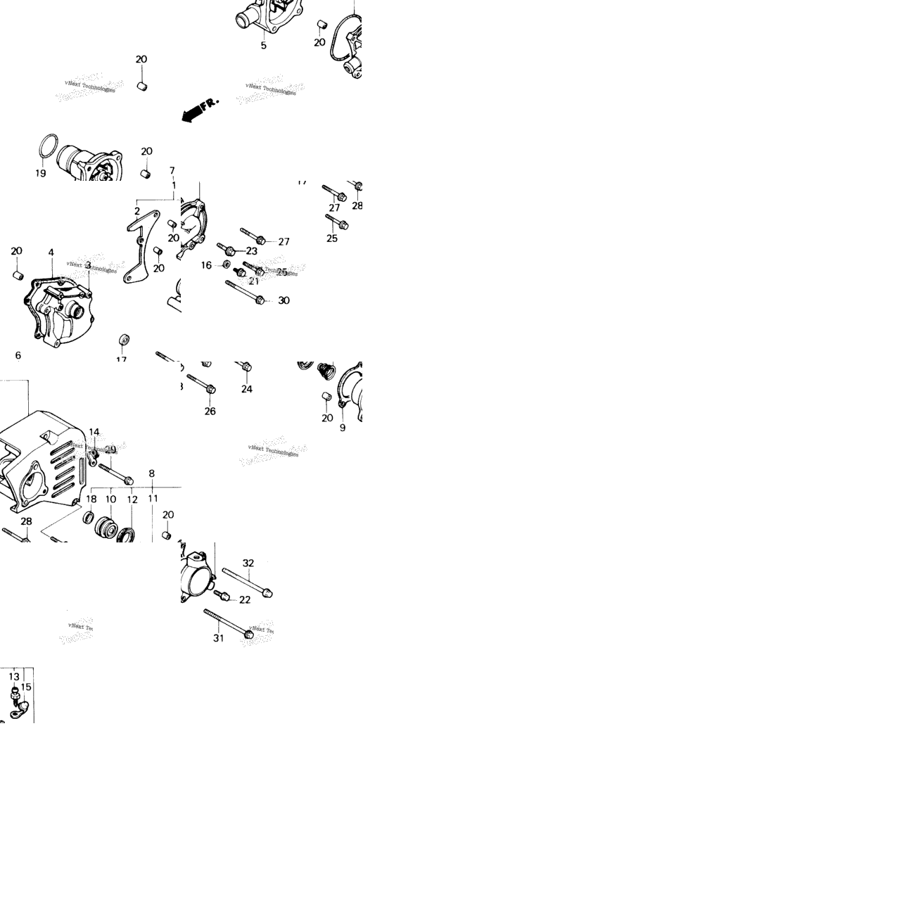 Left Crankcase Cover