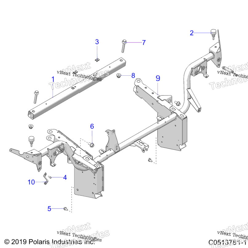 Chassis, Front Frame Asm. (C05137811)