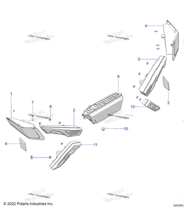 Electrical, Forward Lighting (500208C)