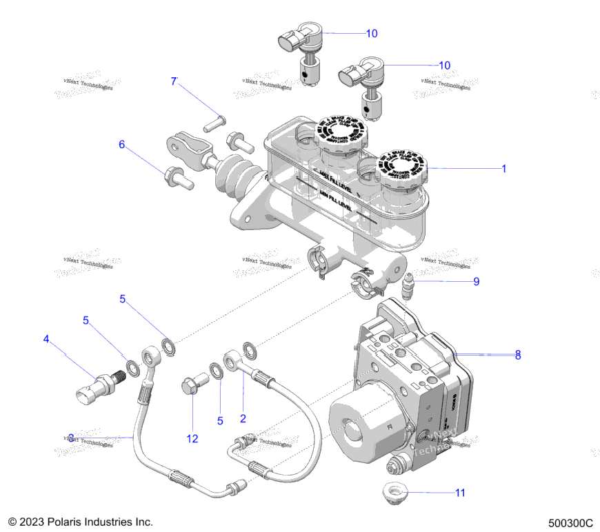 Brakes, Master Cylinder And Abs Module T24aarhb/Gb