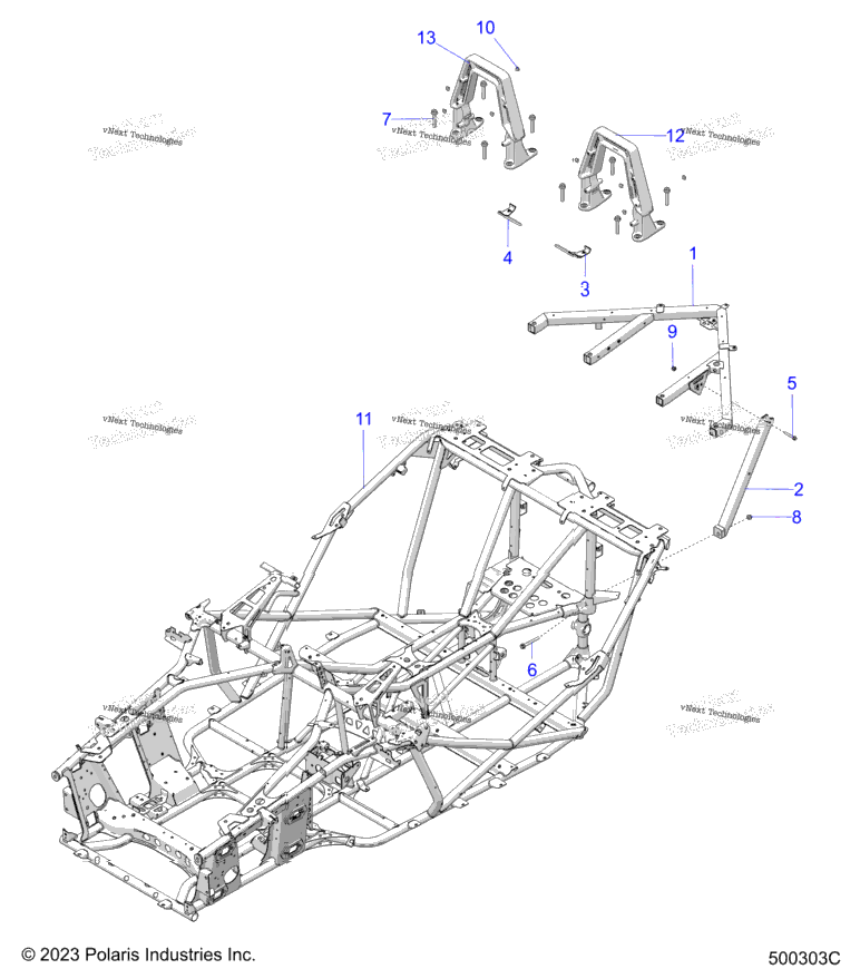 Chassis, Main, And Rear Asm. T24aarhb/Gb