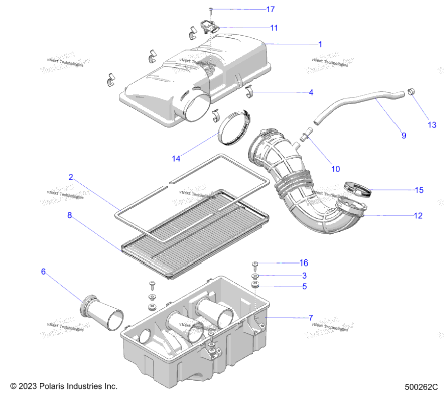 Engine, Air Intake T24aarhb/Gb