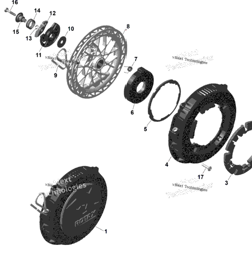 Rotax - Rewind Starter