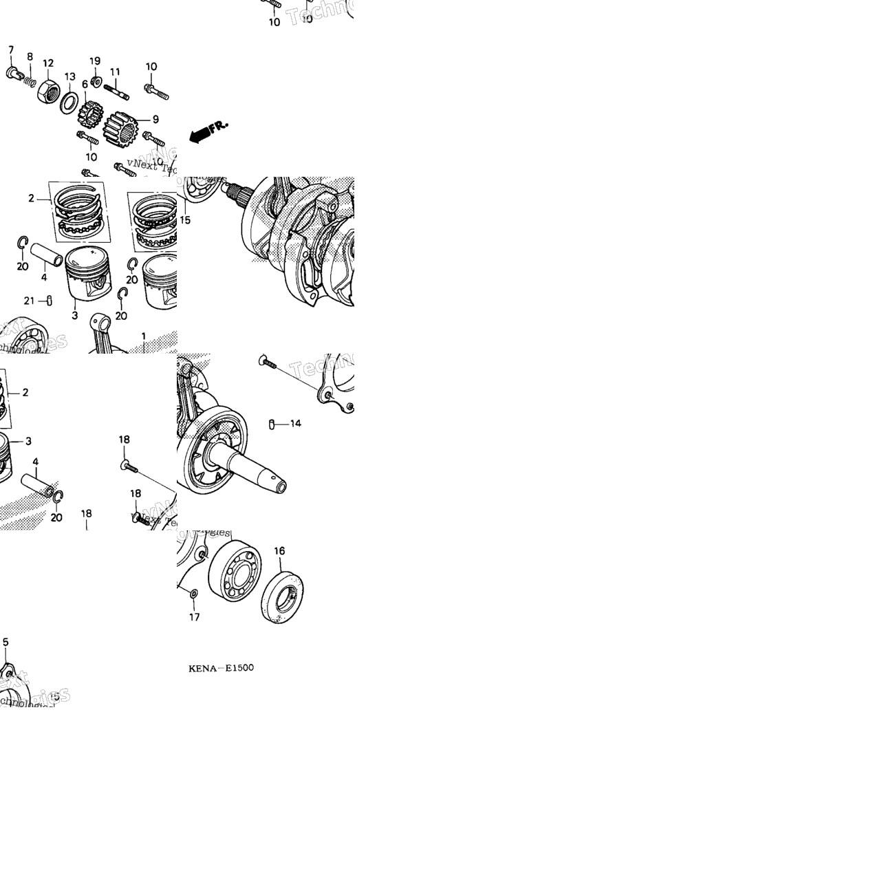 Crankshaft + Piston