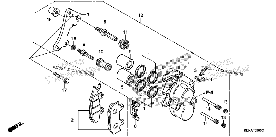 Front Brake Caliper