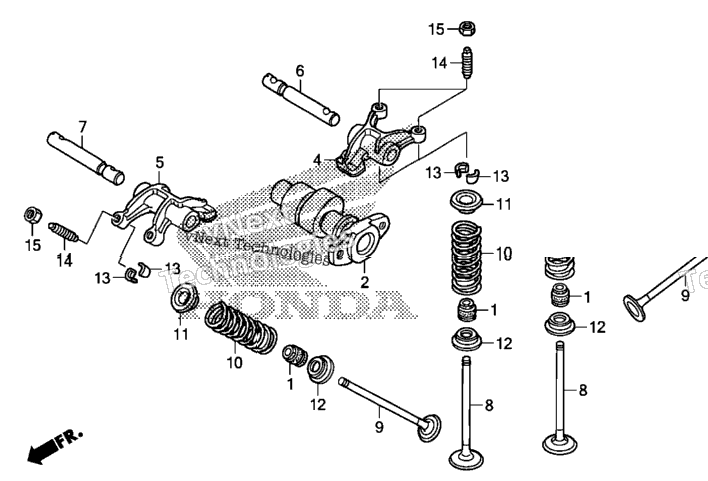 Camshaft + Valve