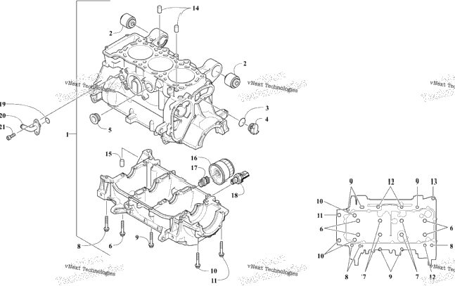 Crankcase Assembly