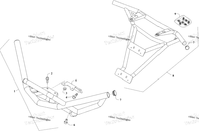 Front And Rear Bumper Assemblies