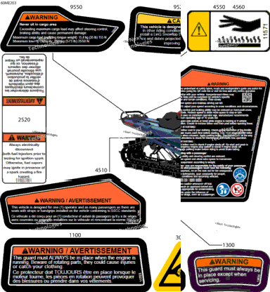 Body - Warning Decals