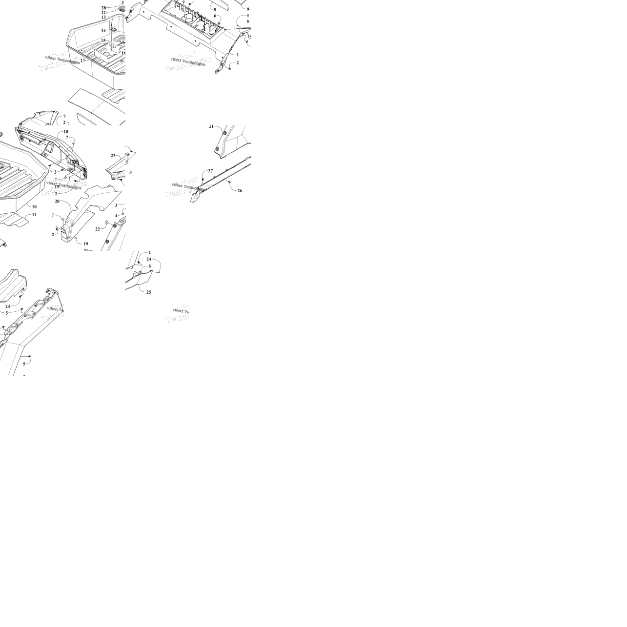 Cargo Box And Rear Body Assembly