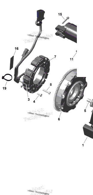 Rotax - Magneto And Electric Starter