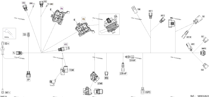 Electric - Main Harness - 515178957