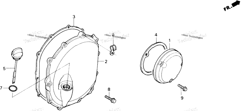 Right Crankcase Cover