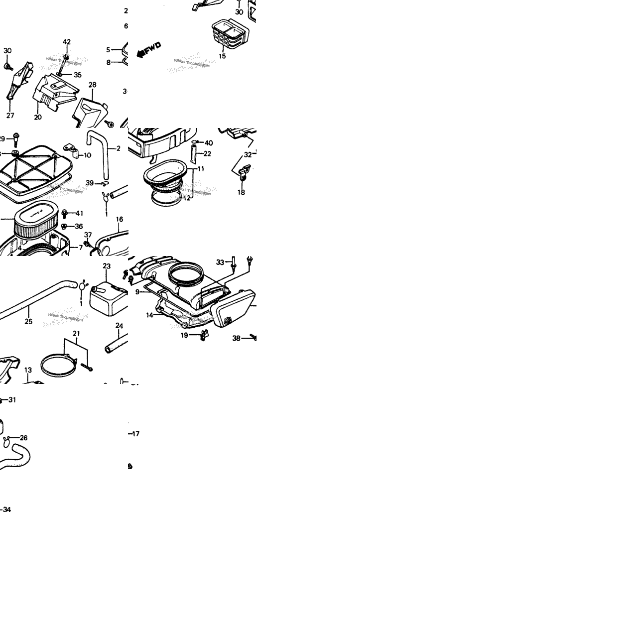 Air Cleaner 85-86