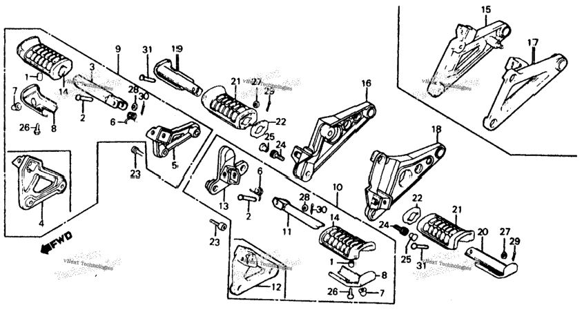 Footpegs