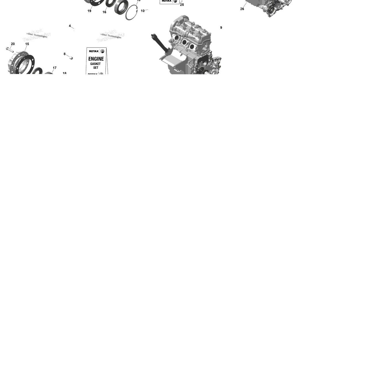 Rotax - Crankcase