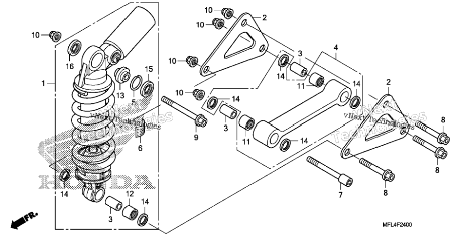 Rear Shock Absorber
