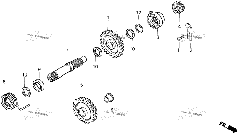 Kick Starter Spindle