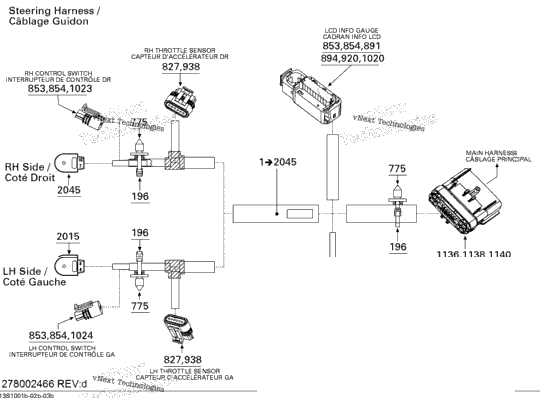 Electrical Harness 2, Steering