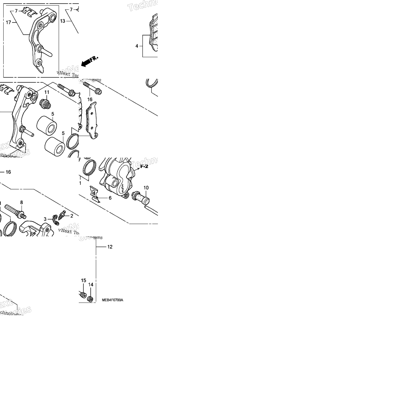 Front Brake Caliper