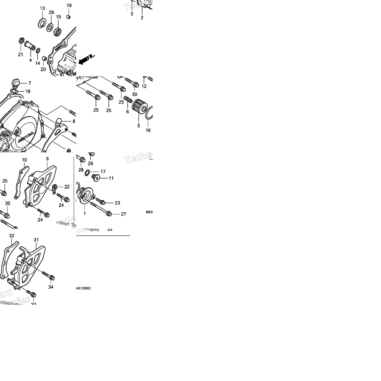Left Crankcase Cover