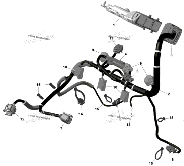 Rotax - Engine Harness And Electronic Module
