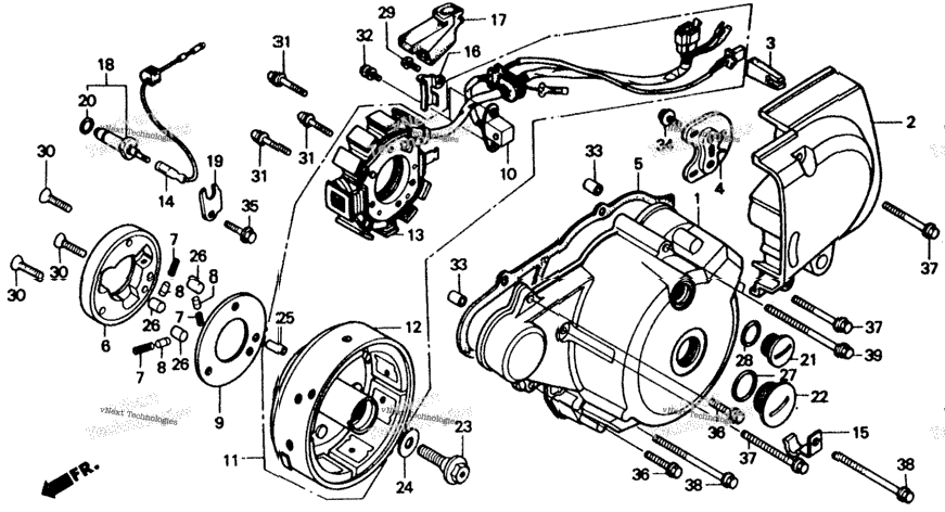 Left Crankcase Cover