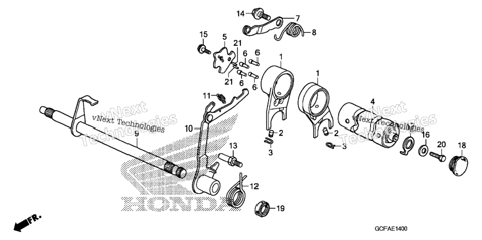 Gearshift Drum
