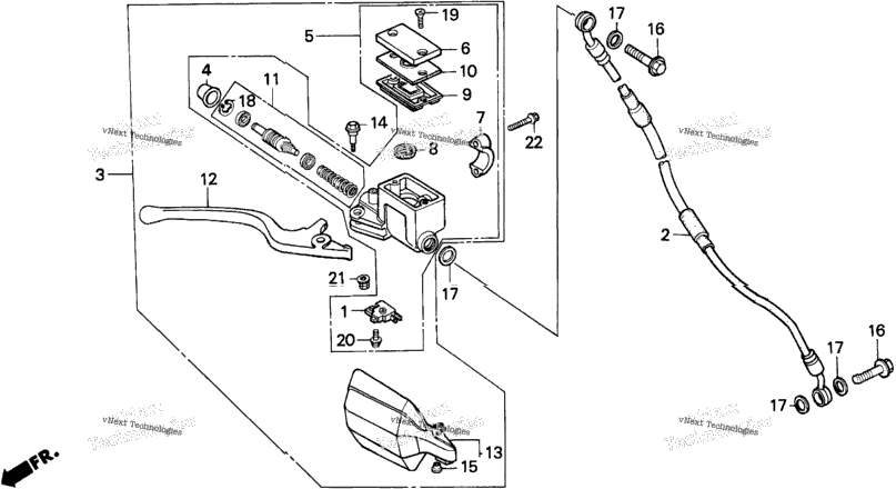 Front Brake Master Cylinder