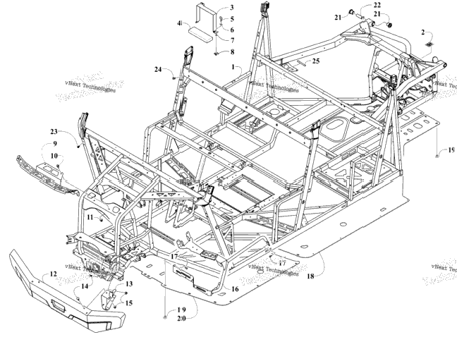 Frame And Related Parts