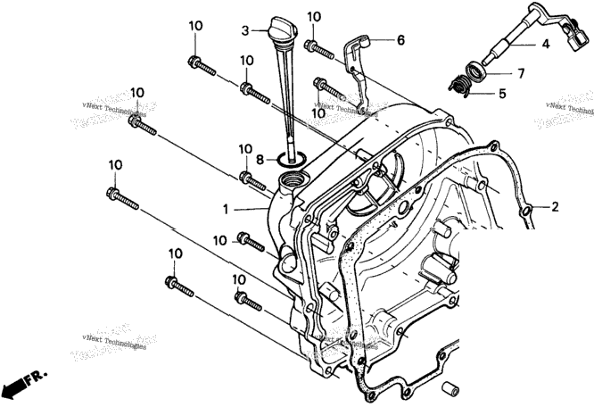 Right Crankcase Cover