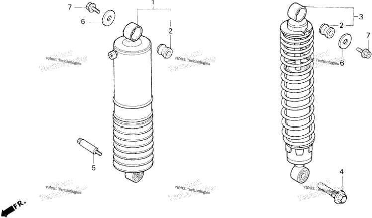 Rear Shock Absorber