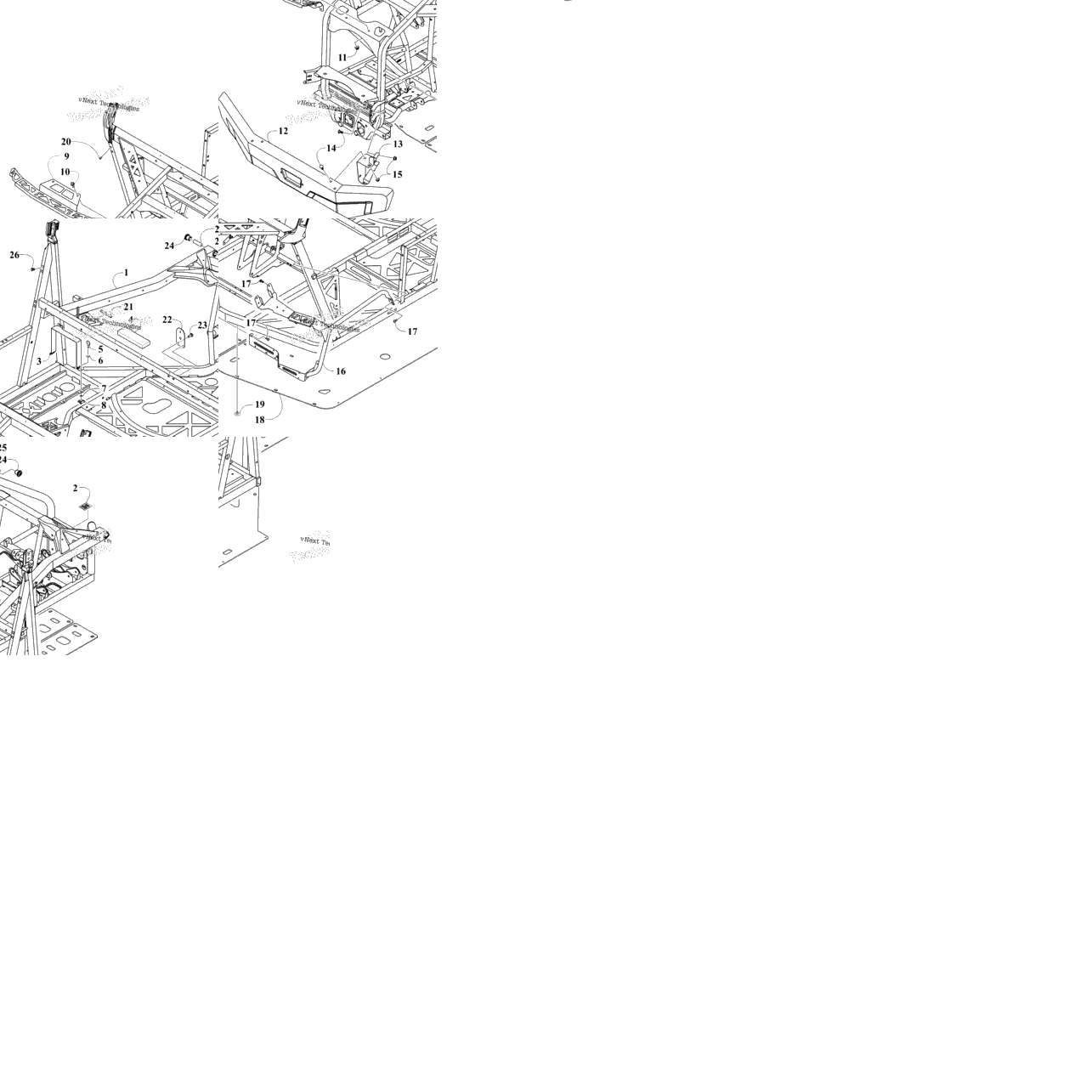 Frame And Related Parts