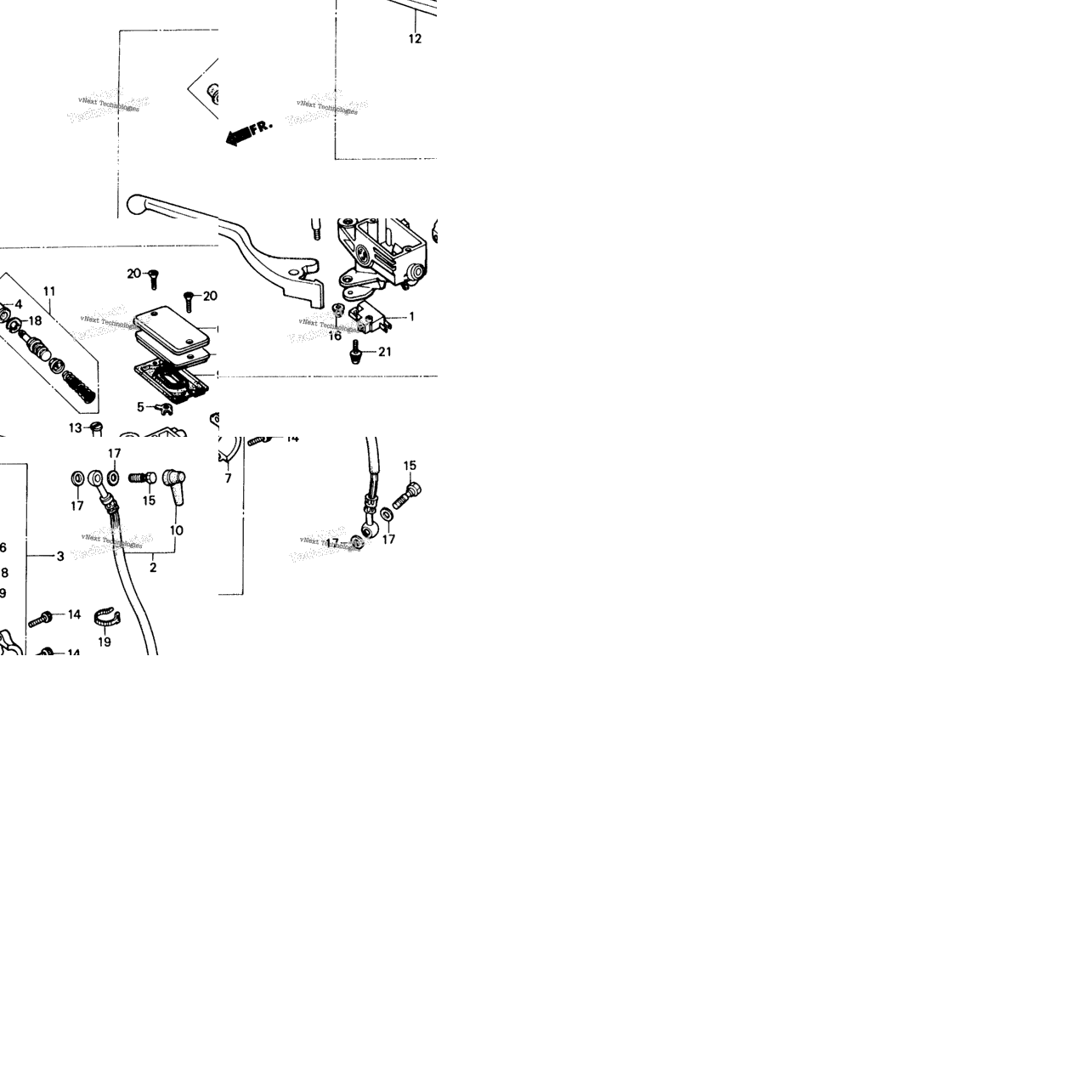 Front Brake Master Cylinder